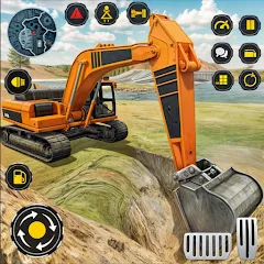 Взломанная Heavy Excavator Simulator PRO (Хеви Экскавейтор Симулятор ПРО)  [МОД Много денег] - полная версия apk на Андроид