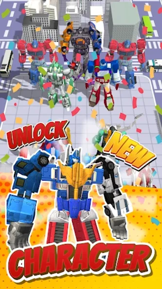 Superhero Robot Monster Battle  [МОД Бесконечные деньги] Screenshot 4