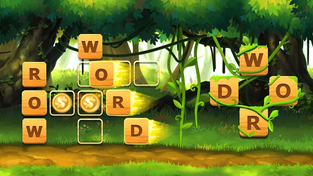 Word Crossword Puzzle  [МОД Mega Pack] Screenshot 3