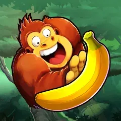 Взломанная Banana Kong (Банана Конг)  [МОД Бесконечные деньги] - стабильная версия apk на Андроид