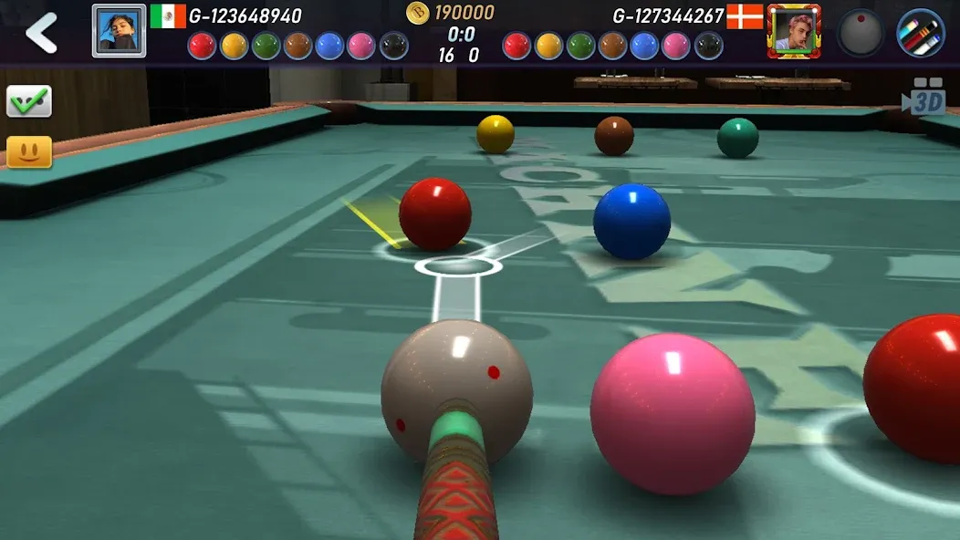 Real Pool 3D 2 (Риал Пул 3Д 2)  [МОД Menu] Screenshot 2