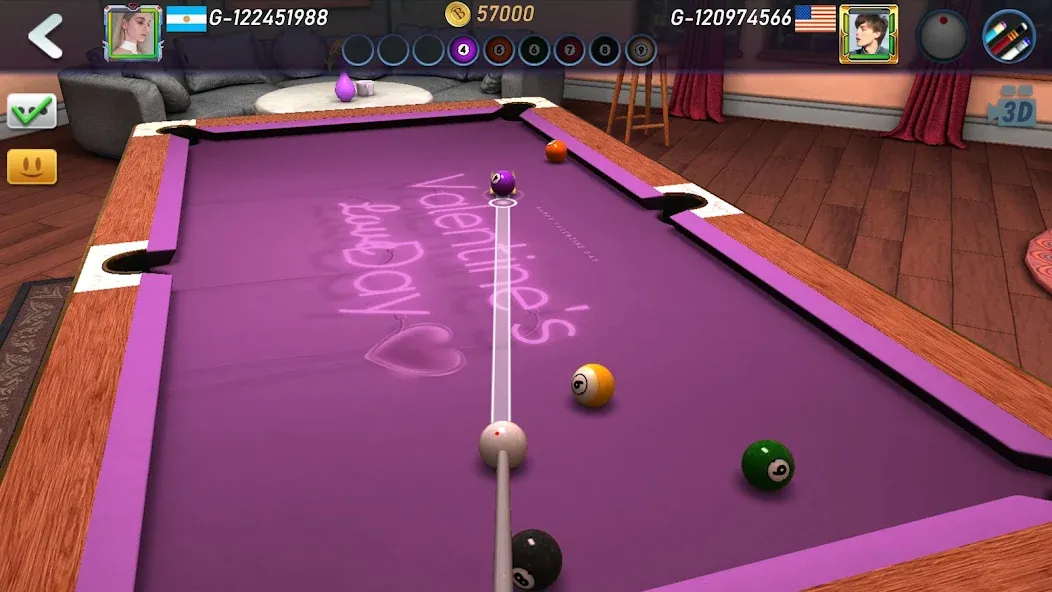 Real Pool 3D 2 (Риал Пул 3Д 2)  [МОД Menu] Screenshot 4