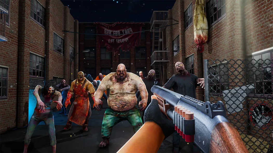 Zombination - FPS Zombie Games (Зомбинация)  [МОД Mega Pack] Screenshot 3