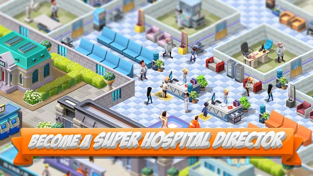 Sim Hospital2-Simulation (Сим Хоспитал2)  [МОД Mega Pack] Screenshot 3