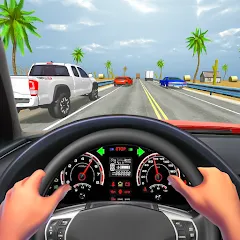 Скачать взлом Traffic Racing In Car Driving (Трафик Рейсинг Ин Кар Драйвинг)  [МОД Много денег] - последняя версия apk на Андроид