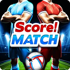 Взлом Score! Match - PvP Soccer  [МОД Много денег] - последняя версия apk на Андроид