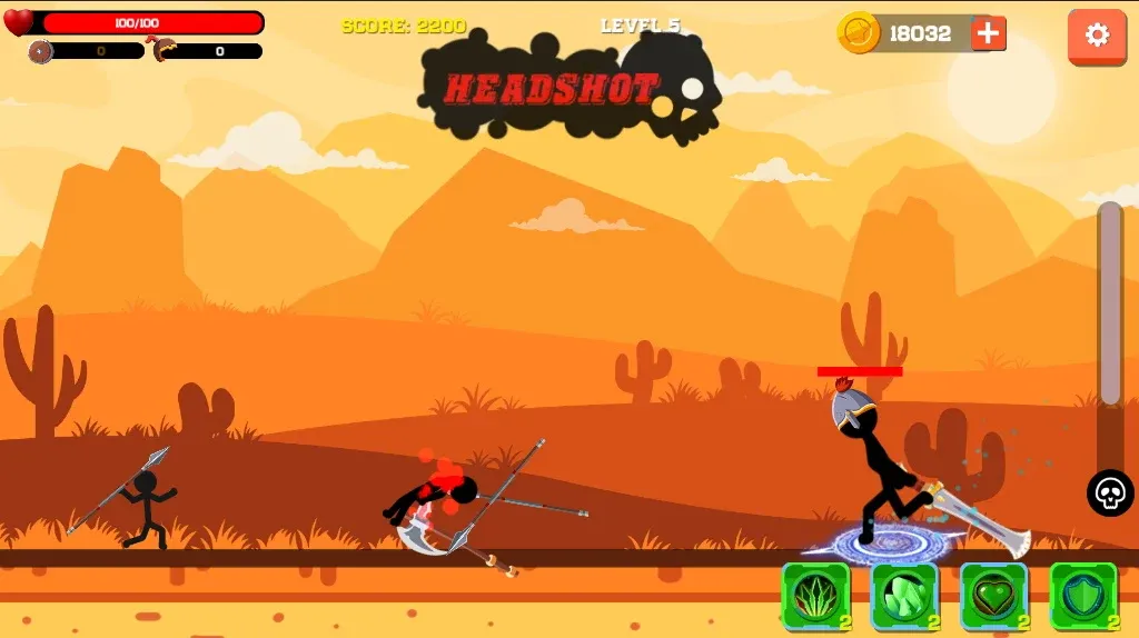 Spear war with Stickman (Спир вар)  [МОД Unlocked] Screenshot 2