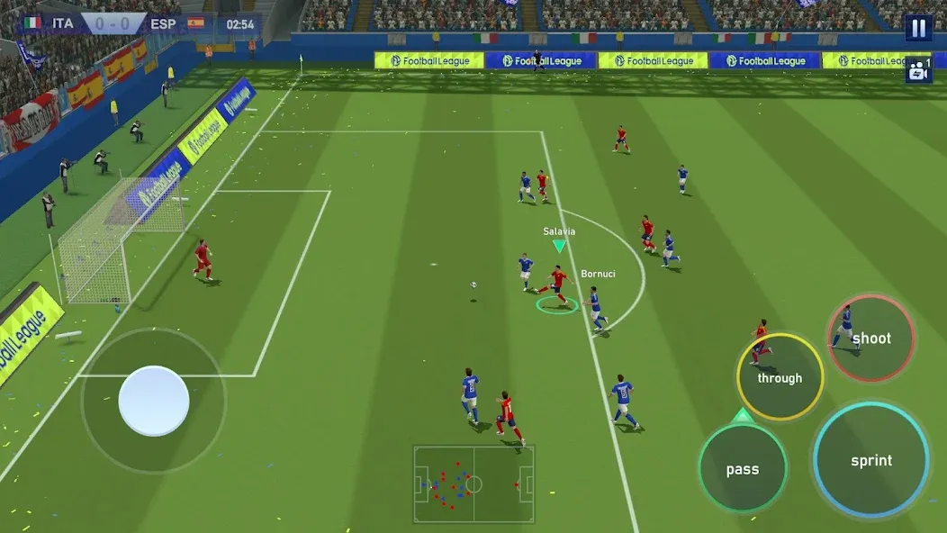 Football League 2024 (Футбольная Лига 2023)  [МОД Бесконечные монеты] Screenshot 1