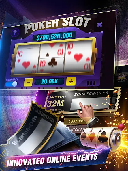 Holdem or Foldem - Texas Poker (Холдем или Фолдем)  [МОД Много денег] Screenshot 5