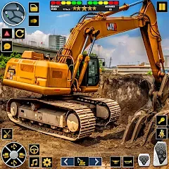 Скачать взломанную Real Road Construction Games (Реал Роад Конструкшн Геймс)  [МОД Много денег] - полная версия apk на Андроид