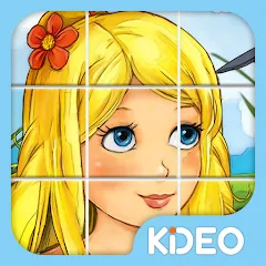 Скачать взломанную Princess Girls Puzzles - Kids  [МОД Бесконечные монеты] - полная версия apk на Андроид