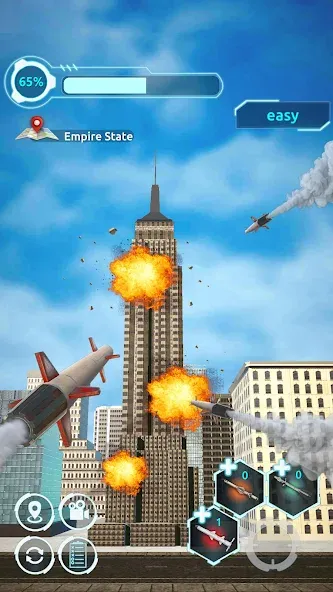 City Demolish: Rocket Smash! (Сити Демолиш)  [МОД Unlimited Money] Screenshot 1