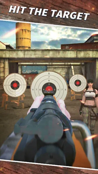 Sniper Shooting : 3D Gun Game  [МОД Бесконечные деньги] Screenshot 4