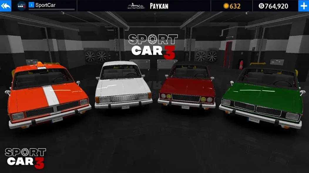 Sport car 3 : Taxi & Police - (Спорткар 3)  [МОД Все открыто] Screenshot 4