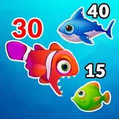 Скачать взлом Big Eat Fish Games Shark Games  [МОД Unlocked] - стабильная версия apk на Андроид