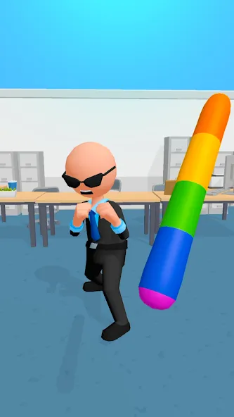 Crazy Office — Slap & Smash  [МОД Меню] Screenshot 1