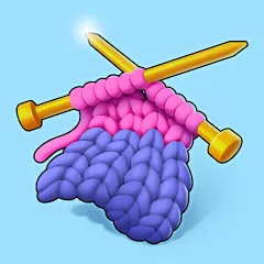 Скачать взломанную Cozy Knitting: Sorting games (Кози Ниттинг)  [МОД Много монет] - полная версия apk на Андроид