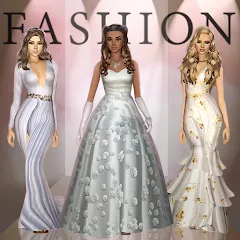 Взломанная Fashion Empire - Dressup Sim (Фэшн Эмпайр)  [МОД Много монет] - последняя версия apk на Андроид