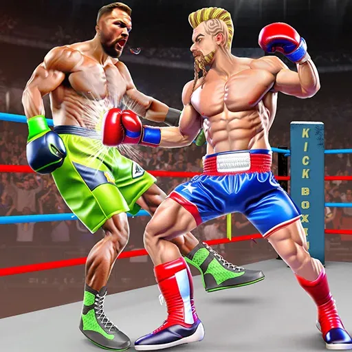 Kick Boxing Games: Fight Game  [МОД Все открыто] Screenshot 1