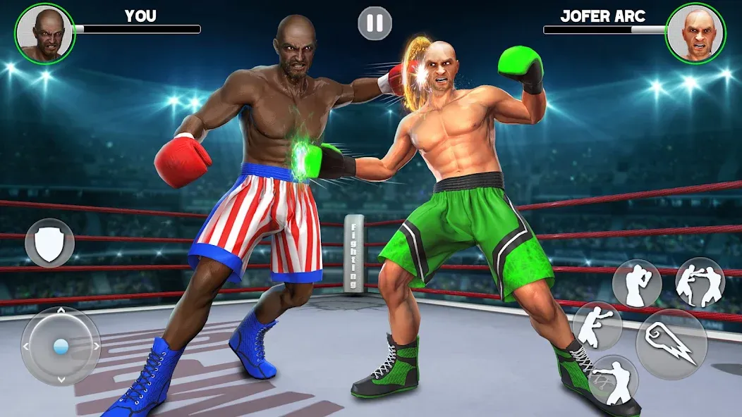 Kick Boxing Games: Fight Game  [МОД Все открыто] Screenshot 4