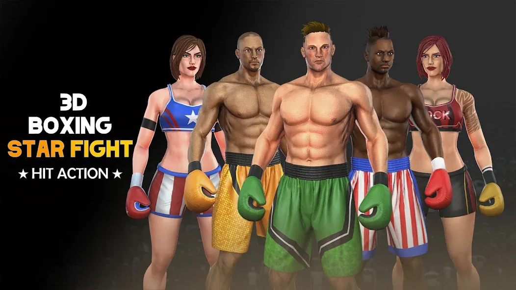 Kick Boxing Games: Fight Game  [МОД Все открыто] Screenshot 5