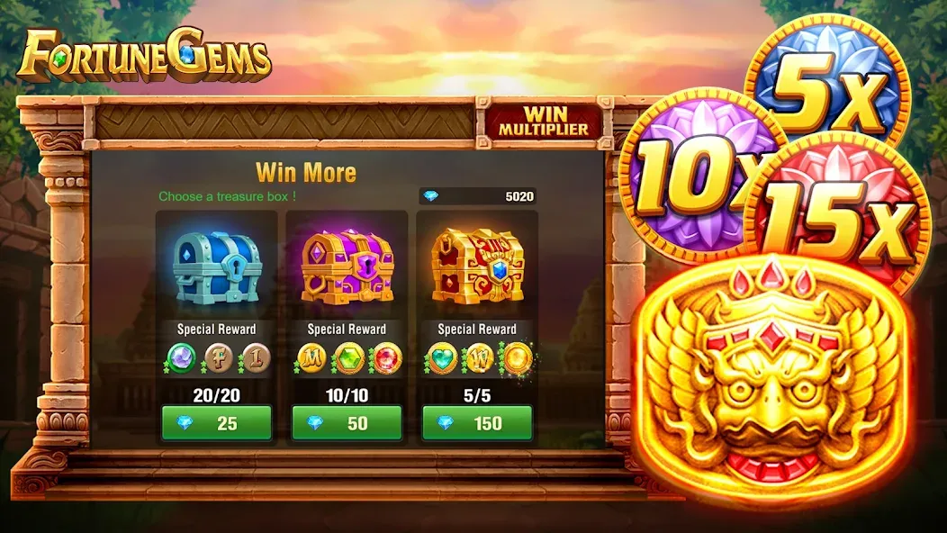 Slot Fortune Gems-TaDa Games (Слот Форчун Гемс)  [МОД Меню] Screenshot 4