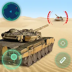 Скачать взломанную War Machines：Tanks Battle Game (Вар Машины)  [МОД Меню] - последняя версия apk на Андроид