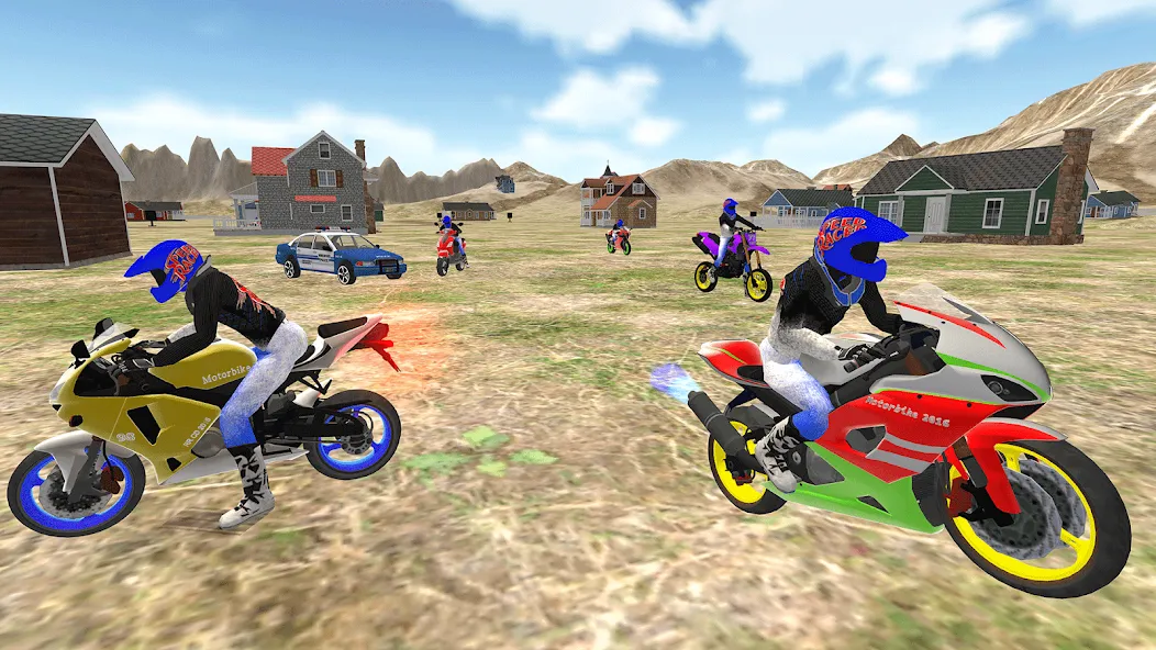 Real Moto Bike Racing Game  [МОД Меню] Screenshot 1