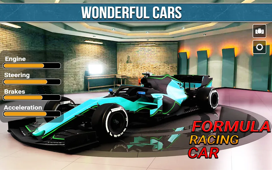 Formula Game: Car Racing Game  [МОД Unlimited Money] Screenshot 4