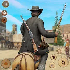 Взломанная West Cowboy Shooting Games 3D  [МОД Много монет] - полная версия apk на Андроид