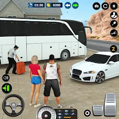 Взломанная Bus Simulator Game: Coach Game  [МОД Много монет] - последняя версия apk на Андроид