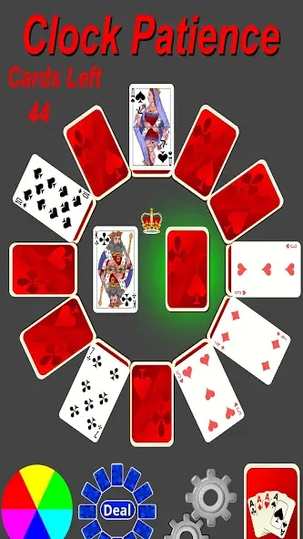 Clock Patience Solitaire (Клок Пэйшенс Солитер)  [МОД Menu] Screenshot 4