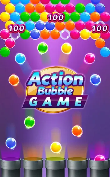 Action Bubble Game (Экшн Бабл Игра)  [МОД Unlimited Money] Screenshot 5