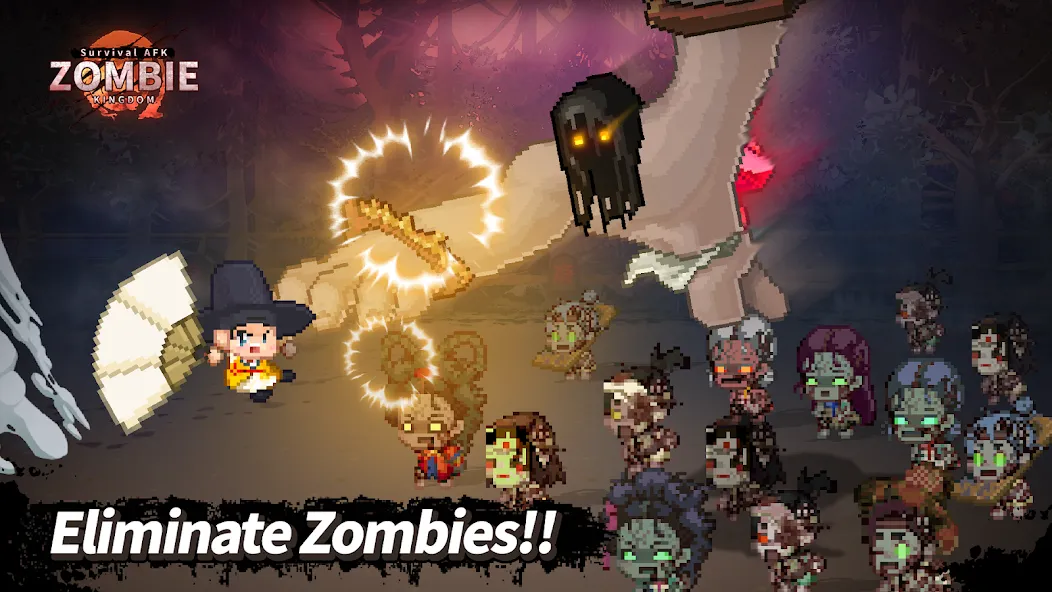 ZOMBIE Kingdom : Idle RPG (ЗОМБИ Кингдом)  [МОД Бесконечные монеты] Screenshot 5