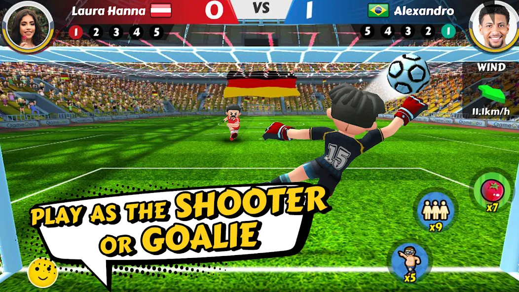 Perfect Kick 2 - Online Soccer (Пэрфект Кик2)  [МОД Menu] Screenshot 2