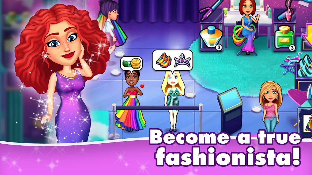 Fabulous 5: Fashion & Dress-up (Фэбюлс)  [МОД Все открыто] Screenshot 3