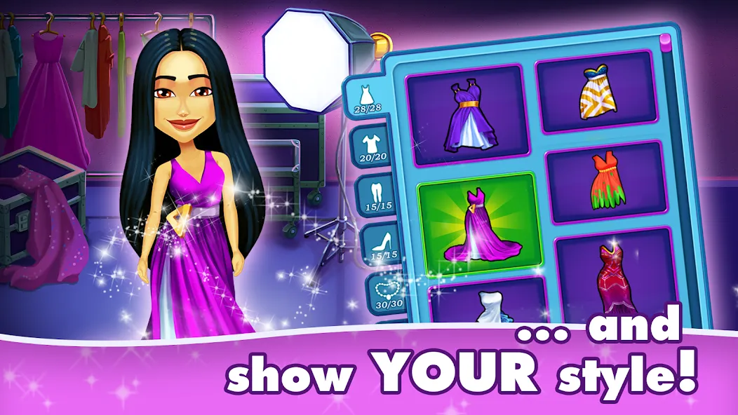Fabulous 5: Fashion & Dress-up (Фэбюлс)  [МОД Все открыто] Screenshot 4
