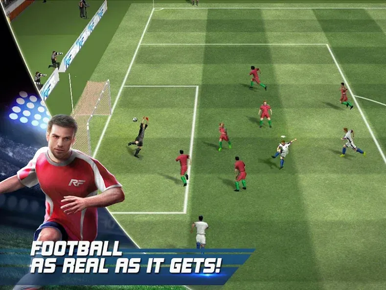 Real Football (Реал Футбол)  [МОД Mega Pack] Screenshot 1