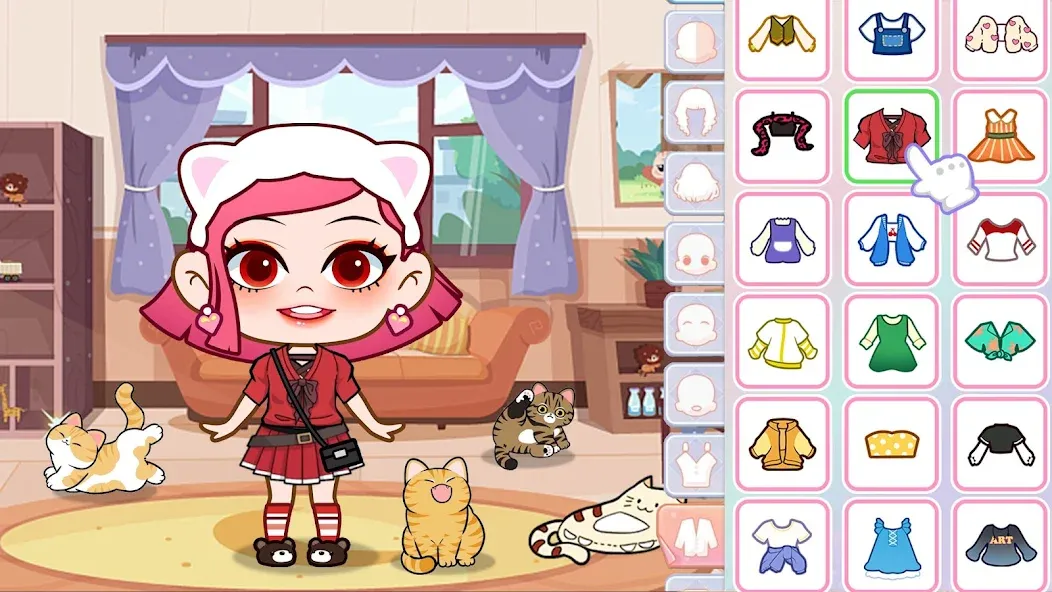 Doll Dress Up - Makeup Games  [МОД Все открыто] Screenshot 5