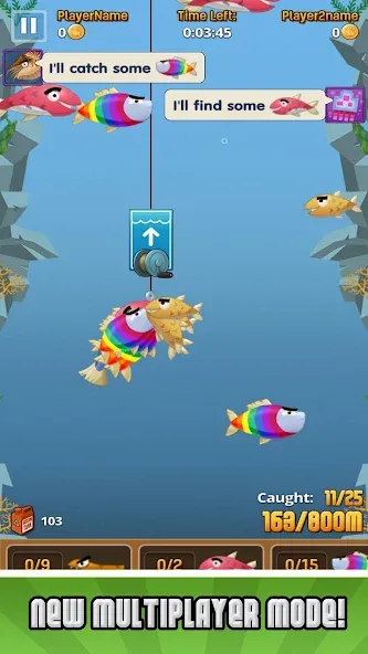 Ninja Fishing (Ниндзя Фишинг)  [МОД Бесконечные монеты] Screenshot 3