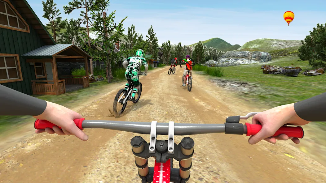 BMX Rider: Cycle Race Game  [МОД Много денег] Screenshot 1