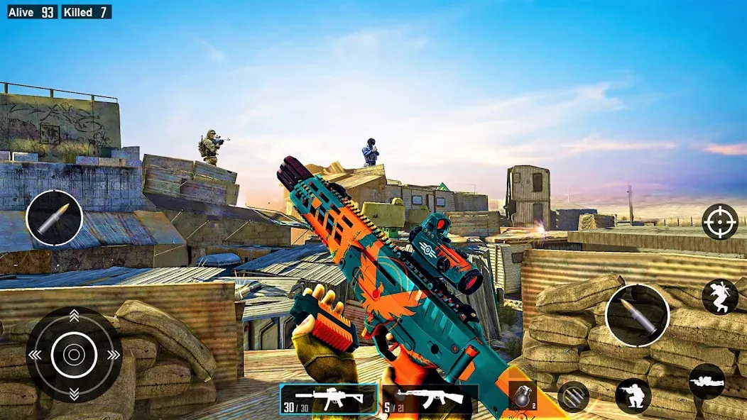 Commando Gun Shooting Games  [МОД Mega Pack] Screenshot 4