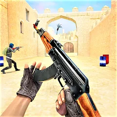 Скачать взлом Commando Gun Shooting Games  [МОД Mega Pack] - полная версия apk на Андроид