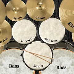 Скачать взлом Drum kit (Drums) free  [МОД Бесконечные деньги] - стабильная версия apk на Андроид