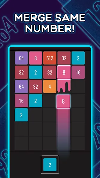 Join Blocks 2048 Number Puzzle (Джоин Блокс)  [МОД Много монет] Screenshot 3