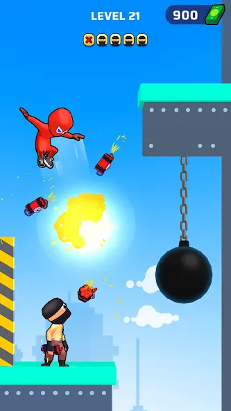 Web Master: Stickman Superhero (Вебмастер)  [МОД Menu] Screenshot 4