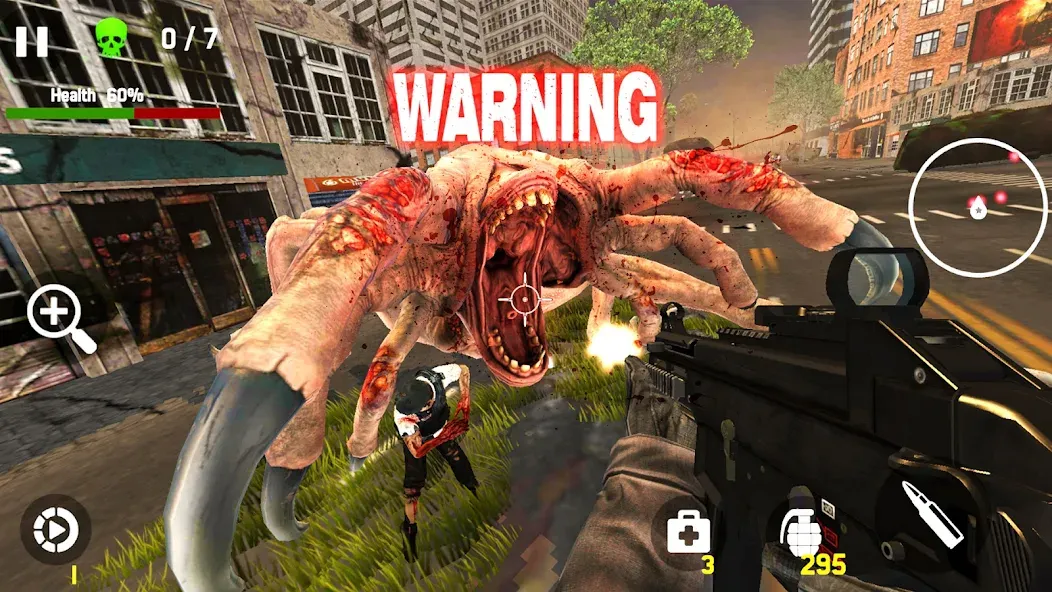 Zombie Hunter - Shooting Game (Зомби Хантер)  [МОД Все открыто] Screenshot 4