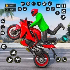 Скачать взломанную Bike Racing Games - Bike Game (Байк Рейсинг Геймс)  [МОД Бесконечные деньги] - полная версия apk на Андроид