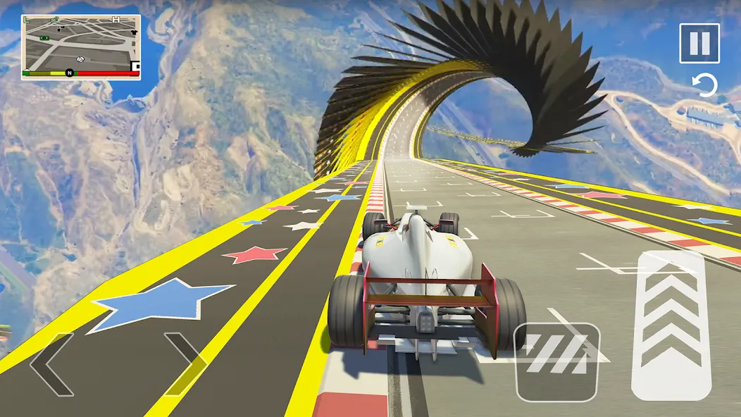 Formula Car Stunt - Car Games (Формула автомобиль трюк)  [МОД Меню] Screenshot 5