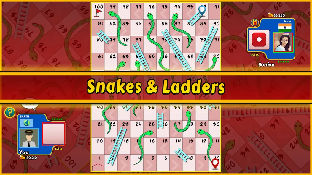 Snakes and Ladders King (Снейкс энд Ладдерс Кинг)  [МОД Unlocked] Screenshot 3